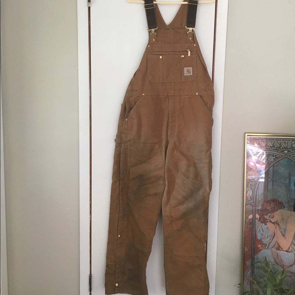 Carhartt insulated overalls